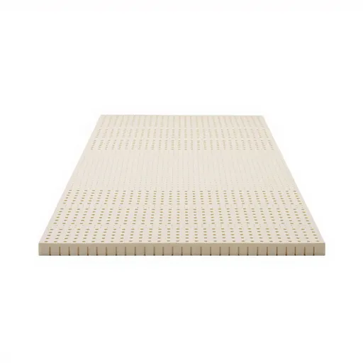 Giselle Bedding Latex Mattress Topper, 5cm Thick Cooling Bed Pad for Side Sleepers Pain Relief, 7 Zone Foldable Mat with Washable Cover for Guest Room Bedroom King Single