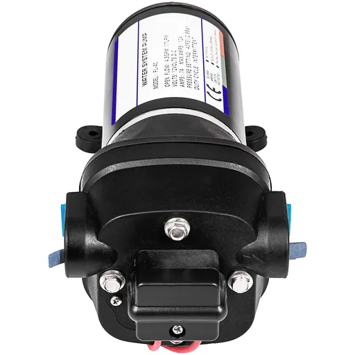 Water Pressure Diaphragm Pump, 12V FL-40 High Pressure Diaphragm Water Pump, 40PSI Automatic Self Priming Water Pump, 17L/MIN Misting Booster Sprayer Diaphragm Pump for Caravan Boat RV Garden