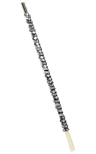 Sequinned Silver Roaring 20s Cigarette Holder