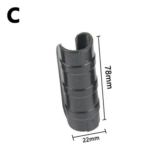 10PCS Greenhouse Frame Pipe Tube, Plastic Garden Buildings Tube Clip, Snap Net Fixed Pipe Clamps for Season Plant Supplies