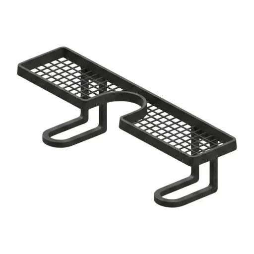 U-Shaped Over Sink Bathroom Counter Storage Rack, Kitchen Organization Perforation-Free Drainage Shelf For Vanity Washbasin Accessory Storage