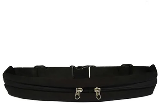 Running Belt - Phone - Running Belt - Men and Women - Running Phone Holder for Race, Jogging, Marathon - For 6.5” Mobiles - Black - One Size