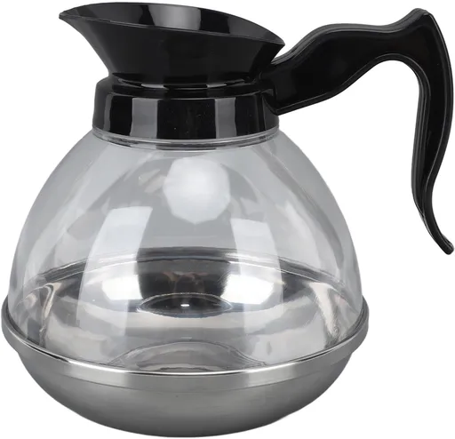 Coffee Decanter Pot 1.2QT Universal Replacement Black Handle