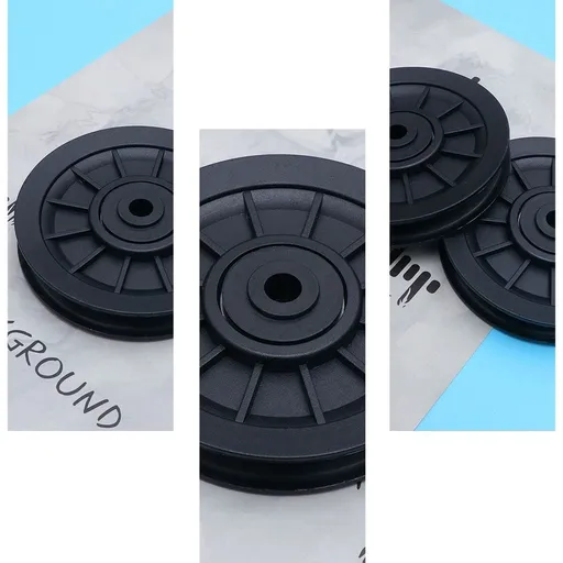 Wearproof Pulley for Gym - Universal, Lightweight, Easy Install 4Pcs