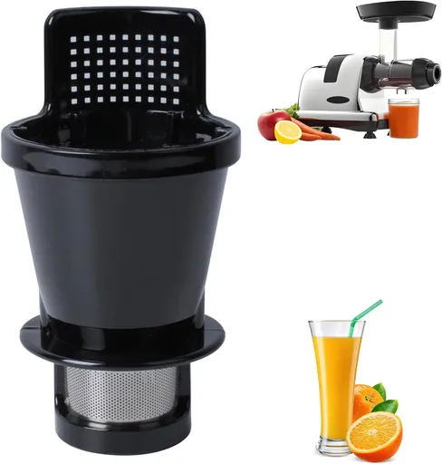Juicer Parts Juicing Screen Replacement Compatible with Omegae Models 8006 8005 8004 8003 Works with #2 Drum No Rubber Seal