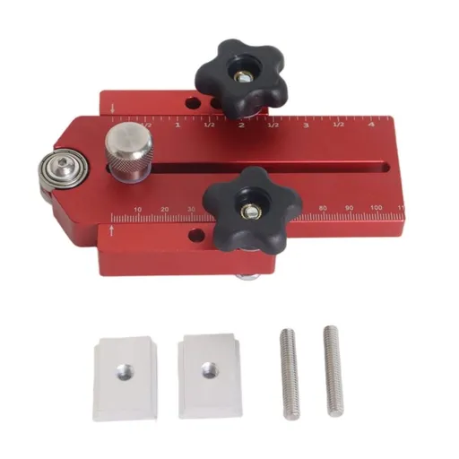 Adjustable ThinRip Jig Table Saw Jig Woodworking Board for Band Saw Router Table Making Repetitive NarrowStrip