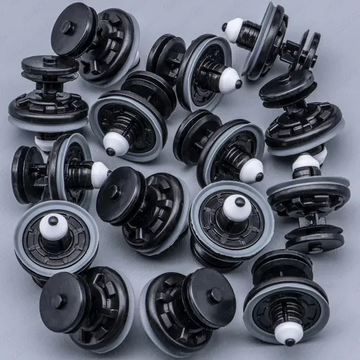 Rexka 15 pcs Interior Door Panel Trim Retainer Clips 6Q0-868-243 for VW Audi A4 A6 A8 GTI Jetta Passat Tiguan 6Q0868243