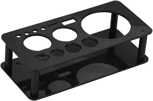 Professional Cocktail Shaker Stand, Bartender Kits Storage Stand, Bartending Tool Holder for Bar Cocktail, Black