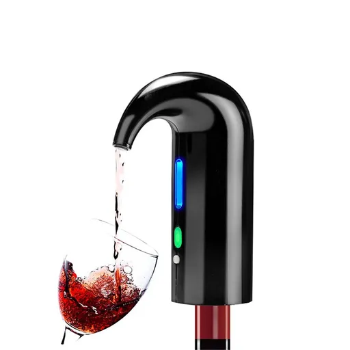 Electric Wine Decanter Best Sellers One Touch Red -White Wine Accessories Aeration Work with Wine Opener for Beginner Enthusiast - Spout Pourer - wine preserver