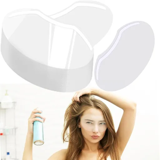 50 Piece Transparent Shower Face Shield Set for Showering and Microblading