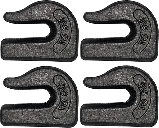 Weld On Grab Chain Hook,3/8" Hooks,Grade 70 Load Limit: 6600 lbs,for Welded onto Tractors or excavators -