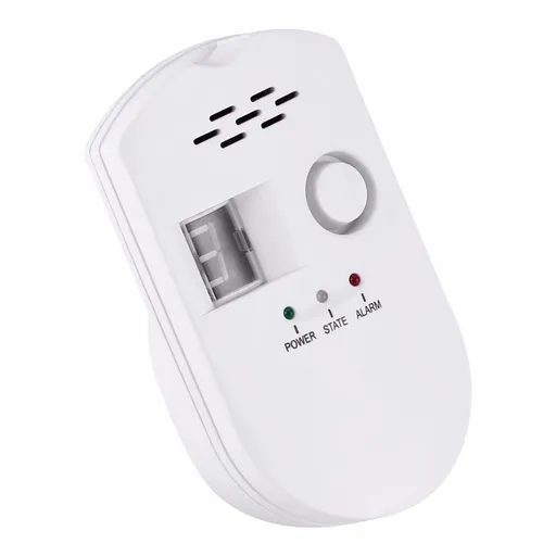 Natural Gas Detector, Plug-in Propane Natural Gas Leak Detector for Home Kitchen RV, Combustible & Explosive Gas Alarm