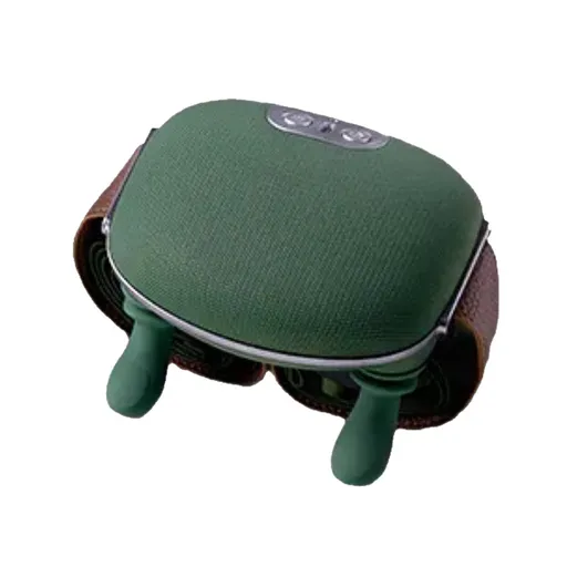 Green Cordless Shoulder and Neck Massager with Heat Rechargeable Shiatsu Deep Tissue Massage Pillow for Pain Relief and Relaxation
