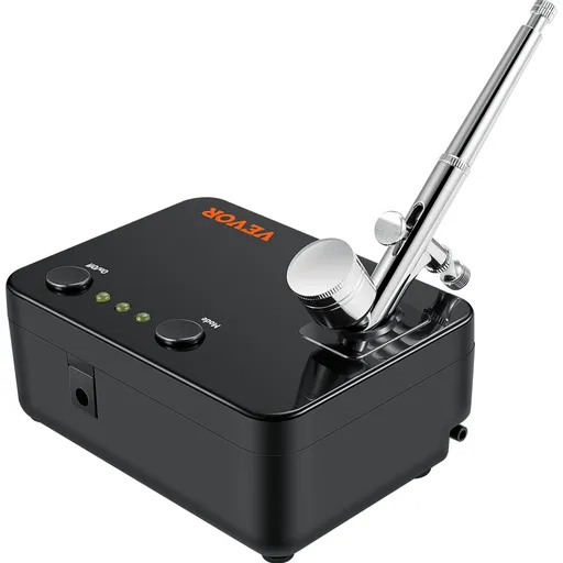 Airbrush Kit Dual-action Airbrush System Compressor Art Nail Makeup Model