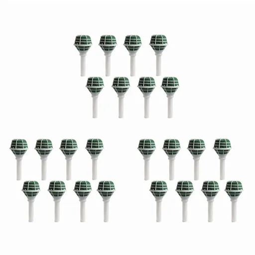 24 Pack Foam Floral Handle Bouquet Holder Flower Bouquet Holder for Flower Arrangement Wedding Bouquet Supplies