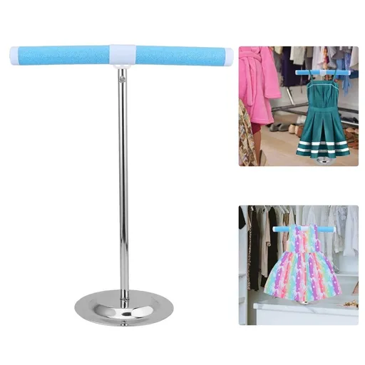 toddler dress rack Kids Clothes Showing Stand Foam Stable Base Parents Home Use 1Set