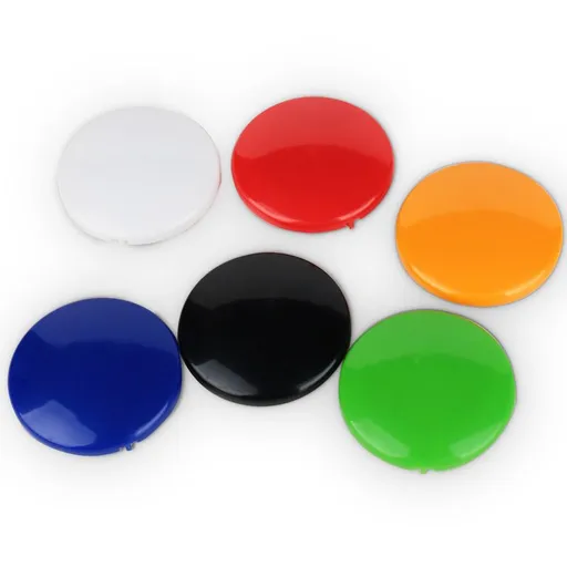 6 Pcs Notice Board Planning Magnets Colorful Fridge Magnet Mini Round Plastic Magnets for Whiteboard, Fridge, Map, Kitchen