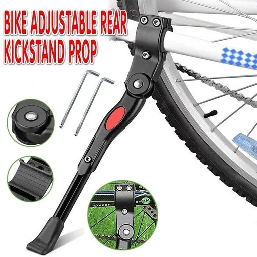 Bicycle Mountain Bike Adjustable Rear Kickstand Prop Side Parking Support Au