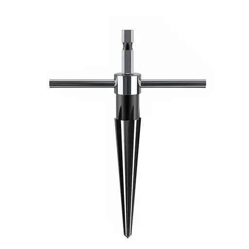 Round Shank Hexagon Shank T Handle Taper Reamer Tool for Drilling and Boring - Hexagon Shank Reamer(3-13mm)