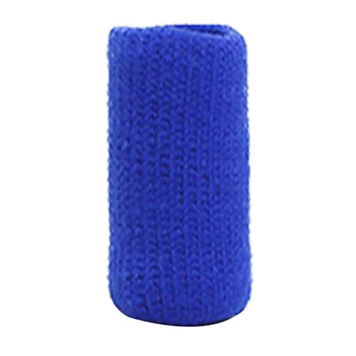 Finger Joint Guard Black , 5*Finger Cots Sports Sleeves 5 Pieces Finger Sleeves Thumb Braces Support Elastic Compression Protector Braces for Sports Relieving One Size Blue