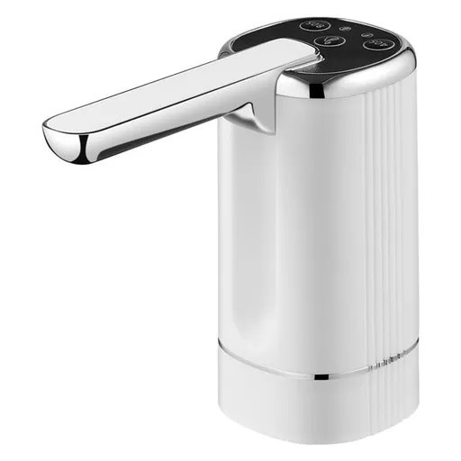 Generic Electric Water Bottle Pump Foldable Water Dispenser Pump for Automatic Water Dispenser Countertop for RV Outdoor Travel Bedside Home Office Camping -Three speed timed water outlet