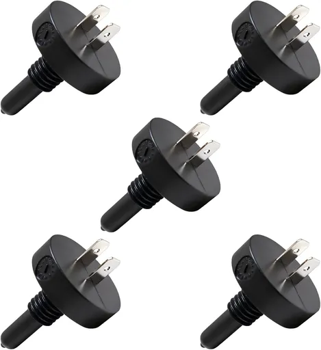 M414704 Washer/Dryer Thermistor Compatible with Alliance, Speed Queen, Huebsch Washer/Dryer M411758 TU20784 (Black 5PC)