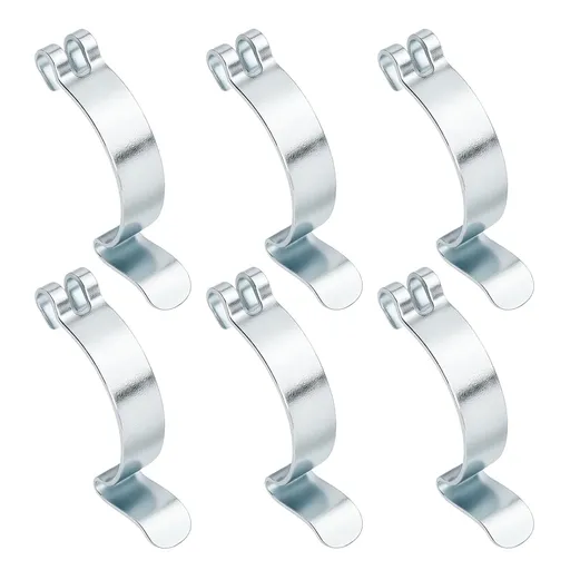 Car Air Filter Clips, 6PCS Stainless Steel Air Cleaner Cover Clip for Car, Airing Filter Clean Housing Box Lid Spring Clip Clamp, Universal Airs Cleaning Filters Box Housing Retaining Clipings ﻿