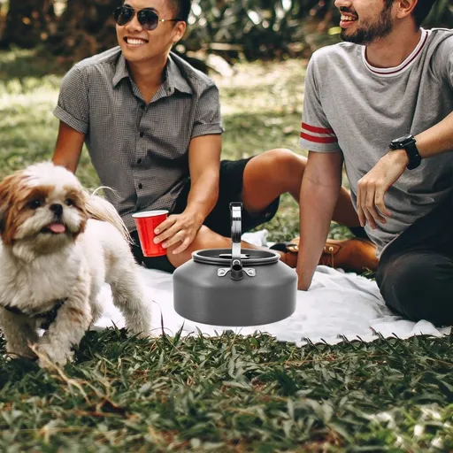 Camp Tea Kettle Kettle Aluminium Alloy 1Set Portable For Outdoor Activities