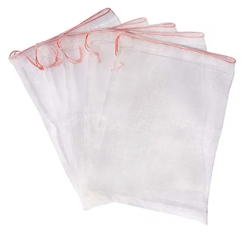 10 Pcs Watermelon Protection Bags Large Size Polyethylene Mesh Reusable Fruit Bags for Protecting Fruits Vegetables (23.6"x15.7")