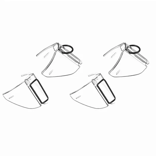 2 Pairs Safety Glasses Side Shield on Eye Glasse Side Shield Anti-Slip on Side Shield for Safety Glasses