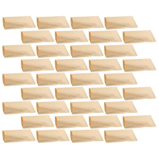 100Pcs Light Yellow Rectangular Garden Paper Bags for Storage 5.1x3.5x0.04in