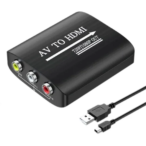 RCA to AV Adapter for PS1/2/3/N64/VCR/DVD