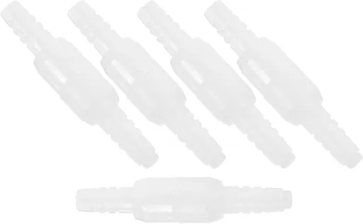 5Pcs White Oxygen Tubing Swivel Connector Supply for Home Oxygen,360 Degree Swivel,Avoid Tube Tangles,Oxygen Concentrator Accessories,Oxygen Therapy Products,Alternative Medicine