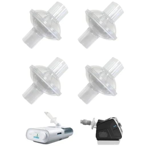 CPAP Bacteria Filter 4 Pack