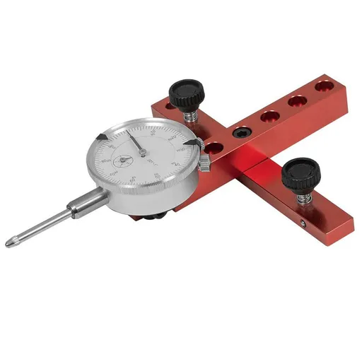 Basic Kit with Dial Indicator For Aligning and Calibrating Work Shop Machinery Like Table Saws, Band Saws and Drill Presses