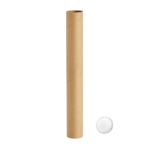 10PCS Round Kraft Paper Storage Tubes Cardboard Poster Document Shipping Tube - 70cm