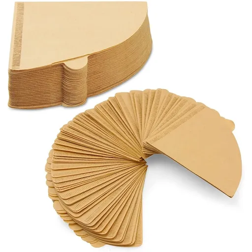 100 Pcs V60 Cone Coffee Filters Paper Coffee Filters #2 Cone Paper Natural Coffee Filters