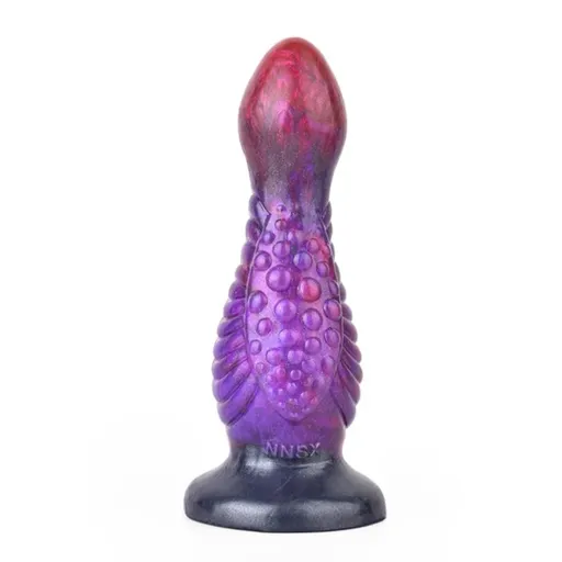 House Of Dasein Silicone Anal Beads With Sucker Small Dildo Bumpy Stimulate Butt Plug Sex Toys - Style 2