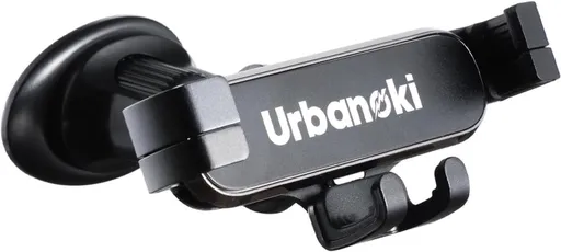 Urbanoki Air Vent Car Phone Holder Mount Strong Grip for Smartphones - Black