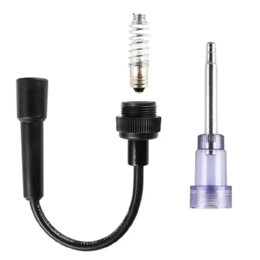 Spark Plug Ignition Tester 4-Pack - Adjustable Gap Ignition Coil Test Tool for Automotive Engine Diagnostics - Quick Check Spark Plug Detector Set