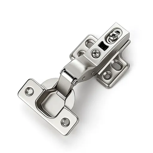 Insert Soft Close Cabinet Hinges | Concealed Kitchen Cabinet Hinges, Heavy-Duty Adjustable Design, Easy Installation, for Frameless Cupboard Hardware - Silver - Size 2 PCS