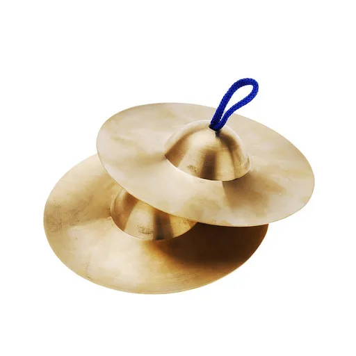 15cm/5.9in Mini Small Kids Children Copper Hand Band Rhythm Beats Percussion Musical Instrument Finger Cymbals
