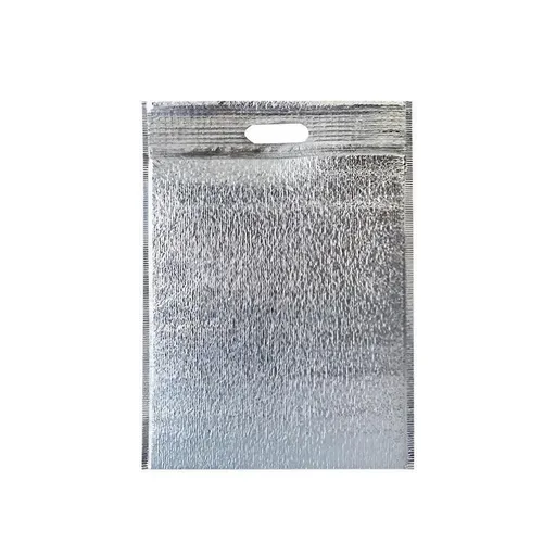 100Pcs Aluminum Foil Insulated Food Storage Bags for Thermal Cooling - 20*30CM-100PCS