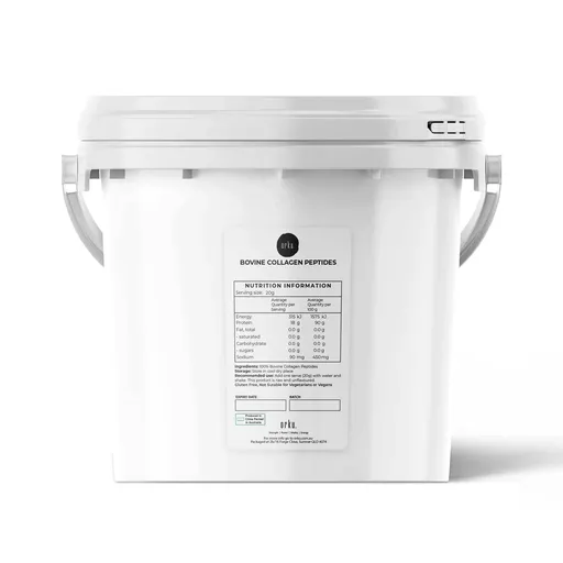 Orku 2.5Kg Bovine Collagen Peptides Powder Tub Hydrolysed Protein