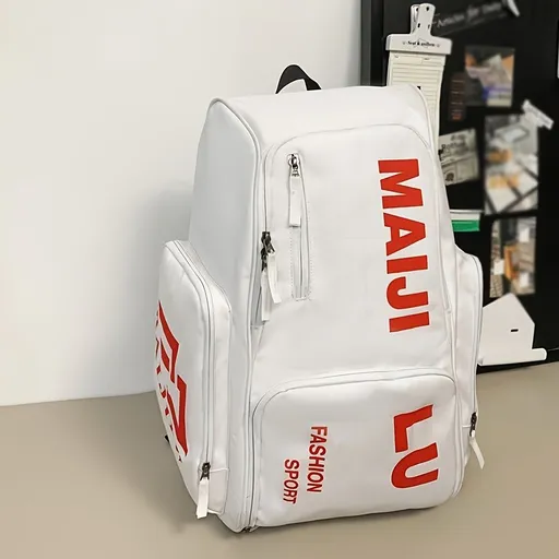 Fashion Backpack Sport Backpack Travel Backpack Four-Color Backpack Trendy - Orange - Size L