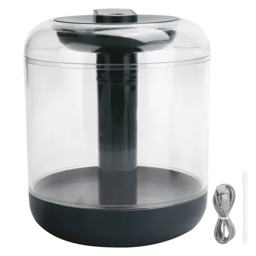 1000ml Atomizing Humidifier with LED Night Light USB Charging for Home Office Green