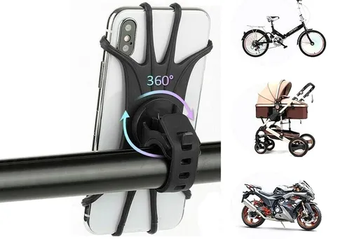 Anti Vibration Bike Phone Holder Motorcycle Mount Gravity Lock for Phones