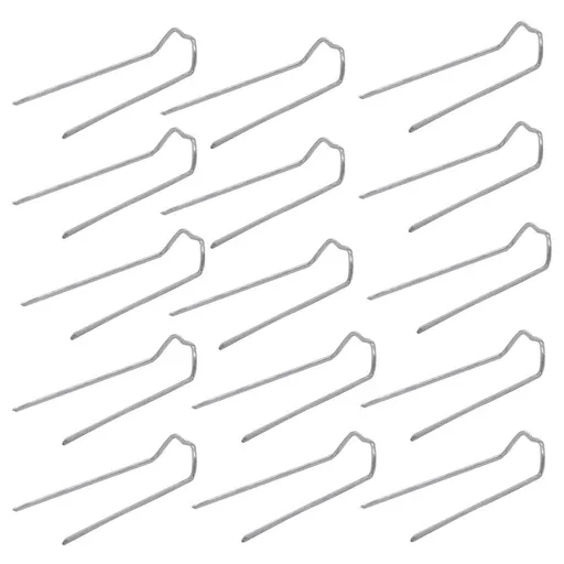 200 Pcs Greening Pins, 1.7 Floral U-Pins Plant Pins Floral Fern Pins for Flower Picks Stems Straw Wreaths Holiday Arrangements DIY Craft Projects
