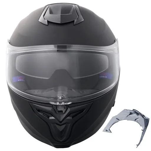 Full Face Motorcycle Helmet Motocross Helmet with Bluetooth Slot