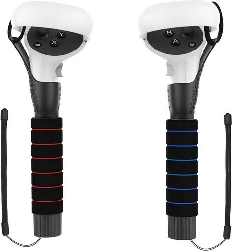 Fit Small Hands in Gorilla Tag Long Arms | Velcro Strap Fixation, Anti-Sweat Sponge Handle for Increase Comfort-2pcs